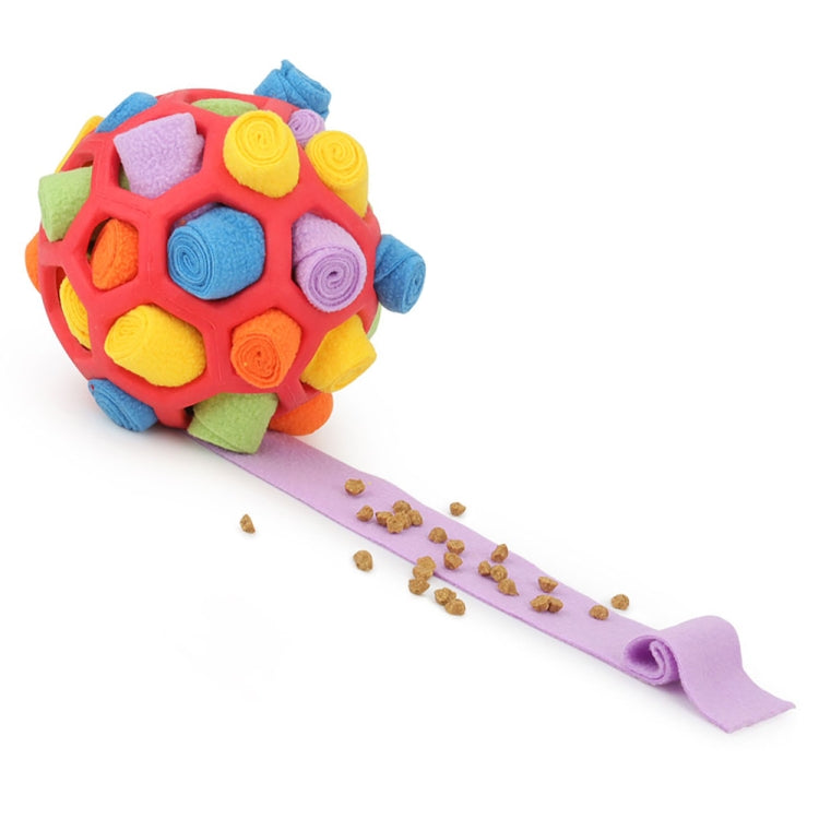 DM202206 Pet Sniffing Ball Cane Nascosto Cibo Palla di Gomma Sniffing Giocattoli Educativi