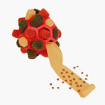 DM202206 Pet Sniffing Ball Cane Nascosto Cibo Palla di Gomma Sniffing Giocattoli Educativi