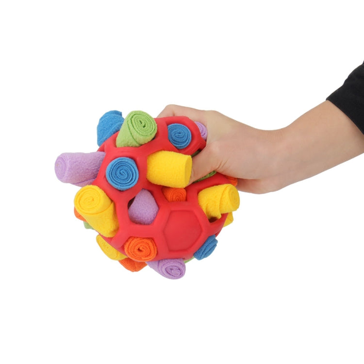 DM202206 Pet Sniffing Ball Cane Nascosto Cibo Palla di Gomma Sniffing Giocattoli Educativi