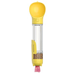3 in 1 Borraccia portatile per animali domestici con fontana per cani da esterno a tenuta stagna, 300ml, 300ml+Food Box, 500ml, 500ml+Food Box