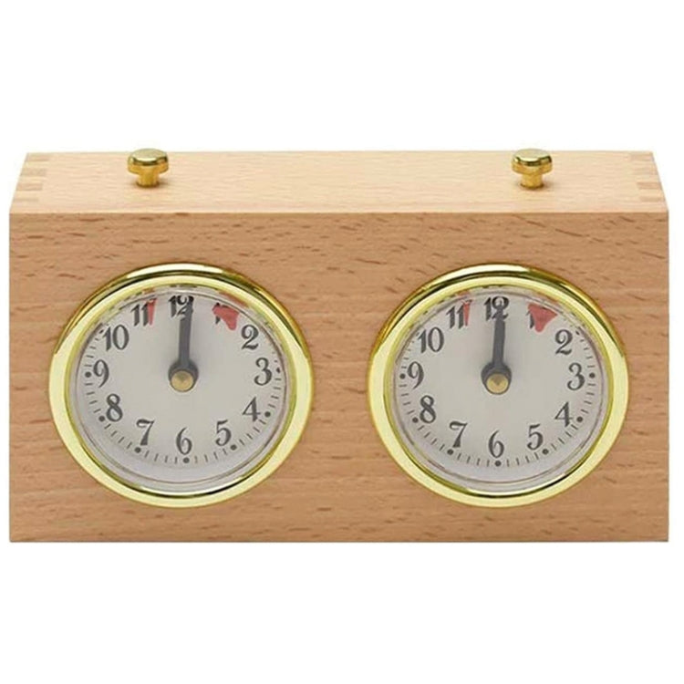 DT05a Orologio da scacchi con conchiglia in legno retrò Orologio da scacchi meccanico internazionale, DT05a