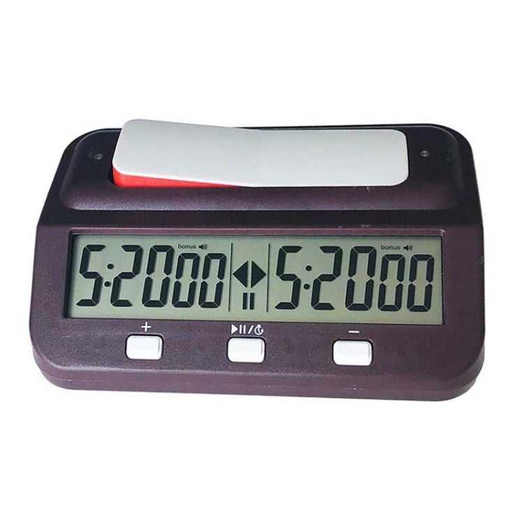 HQT101 Orologio per scacchi in plastica Go Timer per scacchi, HQT101 Blue, HQT101 Green, HQT101 Red Wine