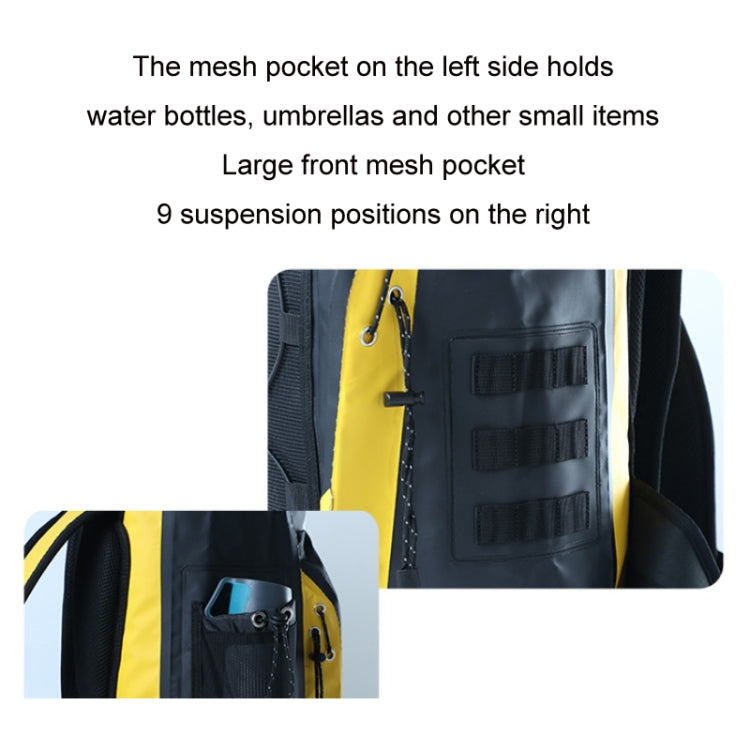 LONGHIKER Outdoor Diving Fin Zaino Alla deriva Nuoto Borsa da sci da pesca