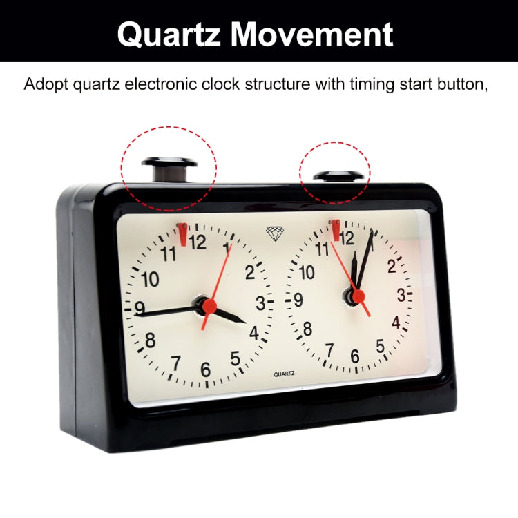 DT02 Orologio per scacchi al quarzo Scacchi e Go Timer, DT02