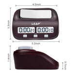 LEAP PQ9907S Orologio per scacchi International Chess Go Clock, PQ9907S