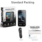 T7 4G Smart Voice / Foto / Registrazione Traduzione Macchina di traduzione WIFI Supporta 138 lingue, T7 Black
