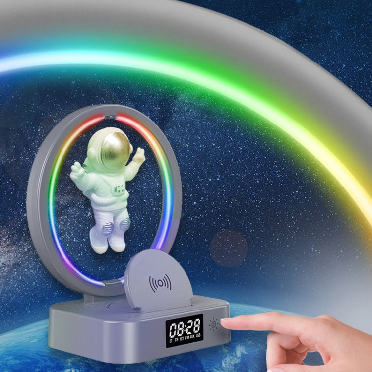 Altoparlante Bluetooth TWS astronauta con luce RGB