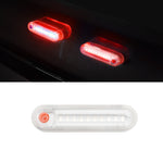 Spia stroboscopica solare anti-collisione per auto elettrica per moto, Red Light, Blue Light, Colorful Light, Bright Colorful Light