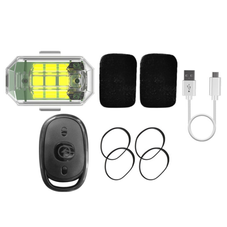 Luce posteriore di avvertimento per auto elettrica modificata per auto a LED con telecomando, 1 Light+1 RC, 2 Light +1 RC