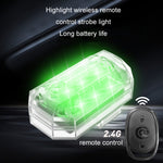 Luce posteriore di avvertimento per auto elettrica modificata per auto a LED con telecomando, 1 Light+1 RC, 2 Light +1 RC