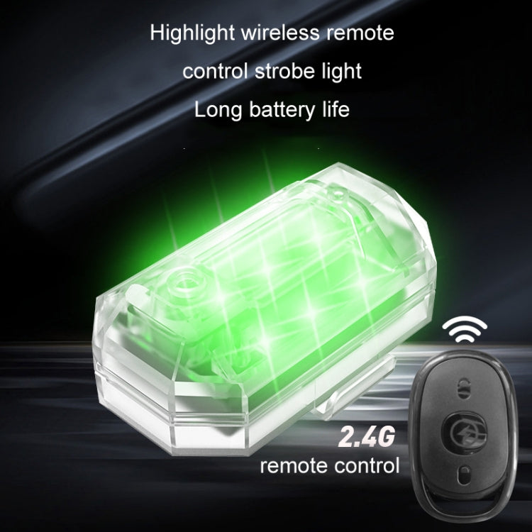 Luce posteriore di avvertimento per auto elettrica modificata per auto a LED con telecomando, 1 Light+1 RC, 2 Light +1 RC