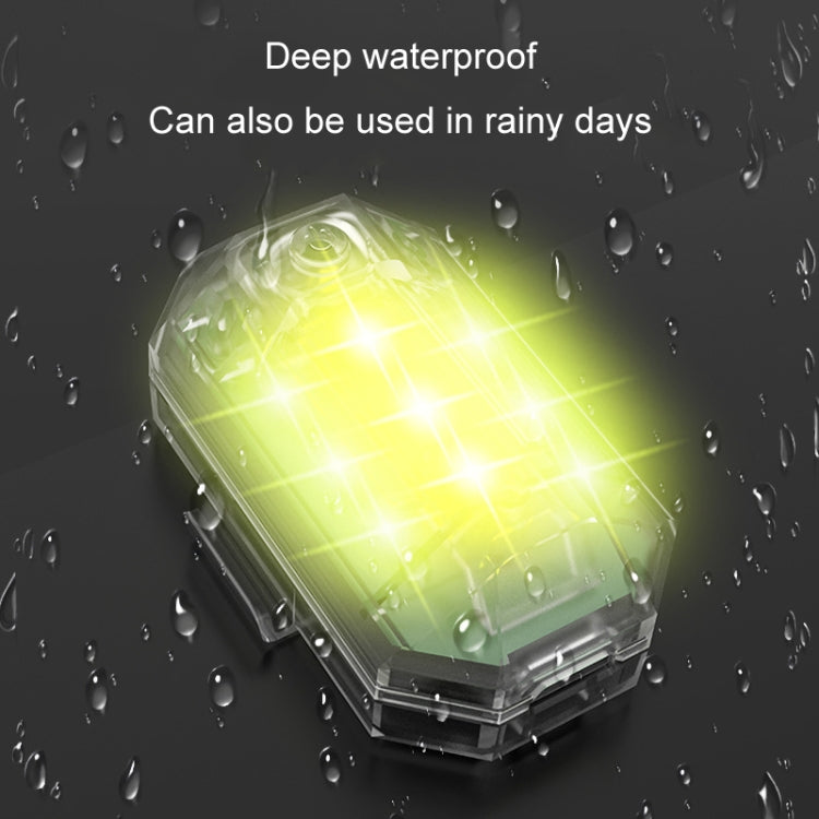 Luce posteriore di avvertimento per auto elettrica modificata per auto a LED con telecomando, 1 Light+1 RC, 2 Light +1 RC