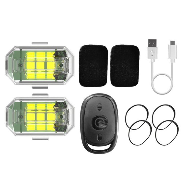Luce posteriore di avvertimento per auto elettrica modificata per auto a LED con telecomando, 1 Light+1 RC, 2 Light +1 RC