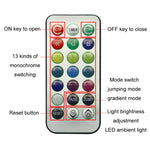 Modifica dell'auto Luce colorata dell'atmosfera del telecomando senza fili, 1 Light +1 RC, 2 Lights +1 RC, 4 Lights +1 RC, 8 Lights +1 RC