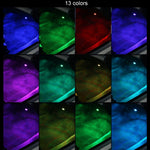 Modifica dell'auto Luce colorata dell'atmosfera del telecomando senza fili, 1 Light +1 RC, 2 Lights +1 RC, 4 Lights +1 RC, 8 Lights +1 RC