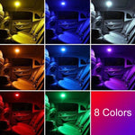 Luci di lettura per illuminazione a LED magnetiche colorate per auto