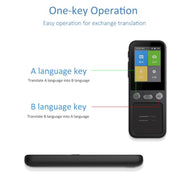 T16 Smart AI Translation Il traduttore di viaggio supporta 138 lingue di traduzione reciproca 14 traduzioni offline, T16 Black, T16 White
