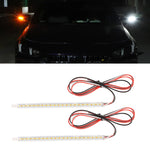 Decorazione per specchietto retrovisore per auto LED Streamer Indicatori di direzione, lunghezza:, 14cm A Pair, 18cm A Pair