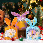 1 borsa Sacchetti per imballaggio di caramelle Sacchetti regalo per biscotti da forno, Little Rabbit and Bear, White Rainy Animal, Space Rabbit, Strawberry Flower, Blue Bunny Girl, Pink Rabbit Flower, Fresh Flower, Colorful Abstract Strip, Green White ...
