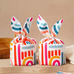 1 borsa Sacchetti per imballaggio di caramelle Sacchetti regalo per biscotti da forno, Little Rabbit and Bear, White Rainy Animal, Space Rabbit, Strawberry Flower, Blue Bunny Girl, Pink Rabbit Flower, Fresh Flower, Colorful Abstract Strip, Green White ...