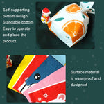 1 borsa Sacchetti per imballaggio di caramelle Sacchetti regalo per biscotti da forno, Little Rabbit and Bear, White Rainy Animal, Space Rabbit, Strawberry Flower, Blue Bunny Girl, Pink Rabbit Flower, Fresh Flower, Colorful Abstract Strip, Green White ...