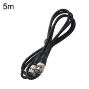 Ponticello video cavo coassiale con cavo a testa dritta BNC maschio-maschio, lunghezza:, 0.5m, 1m, 1.5m, 2m, 3m, 5m, 10m