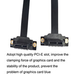 PCI-E 3.0 1X 90 gradi scheda grafica/prolunga scheda di rete wireless, lunghezza cavo:, 5cm, 10cm, 15cm, 20cm, 25cm, 30cm, 40cm, 50cm