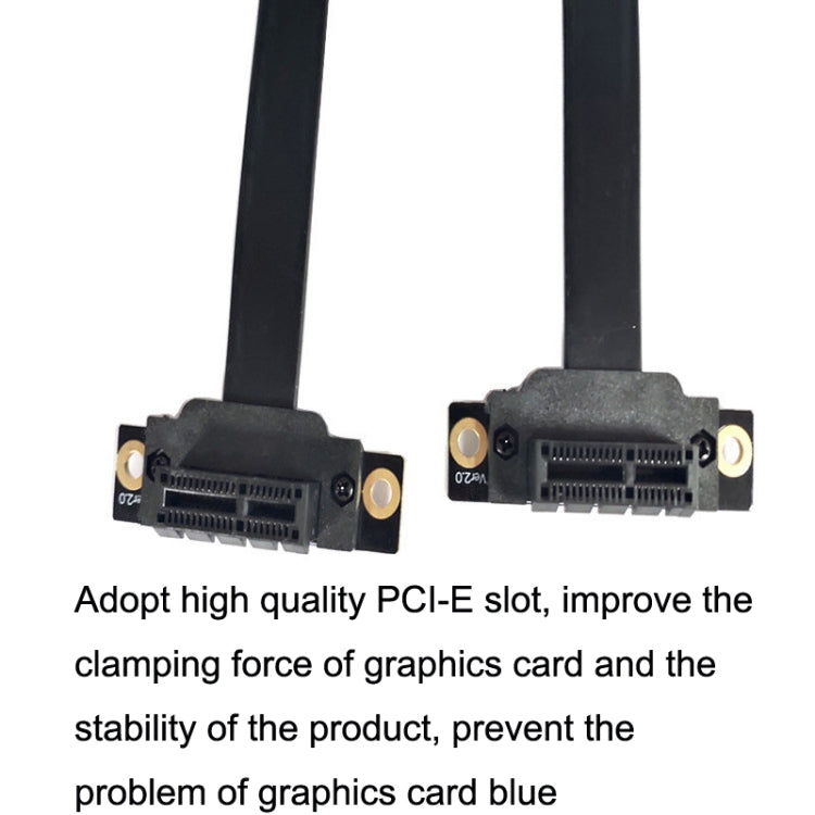 PCI-E 3.0 1X 90 gradi scheda grafica/prolunga scheda di rete wireless, lunghezza cavo:, 5cm, 10cm, 15cm, 20cm, 25cm, 30cm, 40cm, 50cm