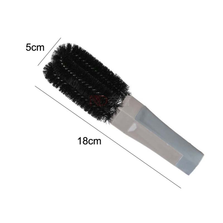 W-609 2pcs Spazzola per la pulizia delle viti del mozzo della ruota dell'auto Spazzola per la pulizia delle ghiere in acciaio