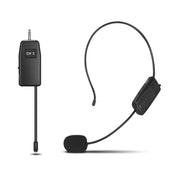 Microfono wireless UHF con amplificatore e lavalier
