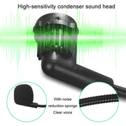 Microfono wireless UHF con amplificatore e lavalier