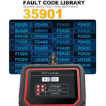 Rilevatore di guasti per auto con schermo colorato V519 OBD2, V519