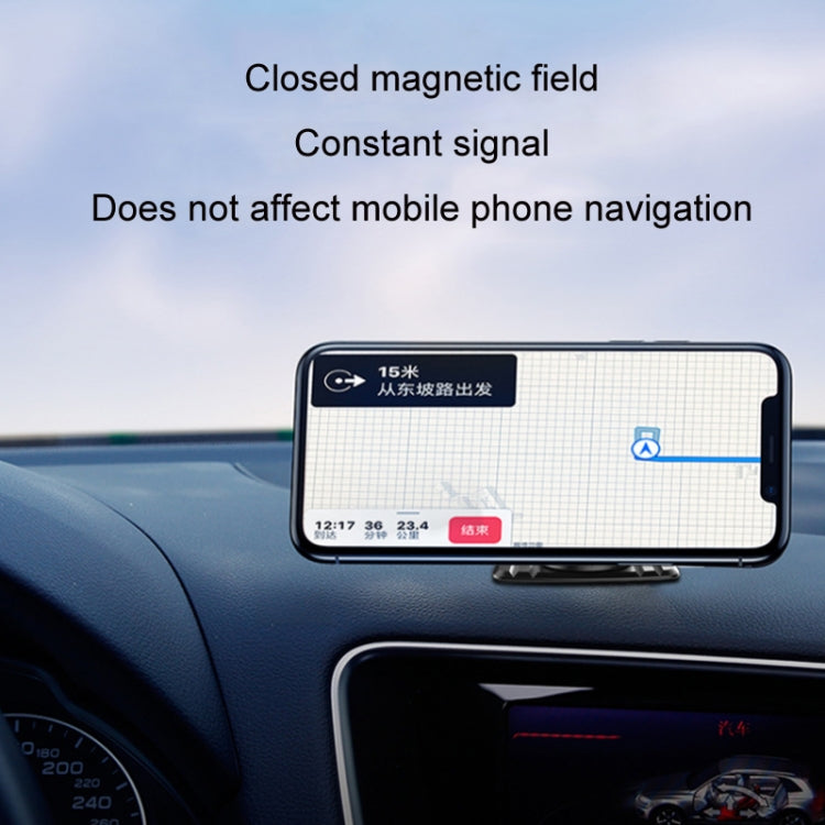 Porta cellulare magnetico in pasta per console centrale per auto