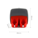 Set 4 pelapatate da cucina in acciaio inox e plastica