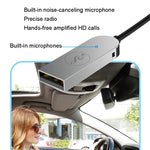 Adattatore per ricevitore Bluetooth per auto AUX Ricevitore audio da 3,5 mm, Bluetooth 5.0 Adapter