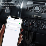 Adattatore per ricevitore Bluetooth per auto AUX Ricevitore audio da 3,5 mm, Bluetooth 5.0 Adapter