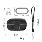 D10 Per Samsung Galaxy Buds Live/Buds Pro/Buds 2 Custodia protettiva antiurto per auricolari Interruttore siamesi