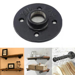 Mensola da parete per piante in vaso da appendere in ferro battuto, Flange, 7x7cm, 10x15cm, 14x14cm, 6inch, 8inch, 10inch, 11 inch, 12inch