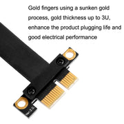 PCI-E 3.0 da 1X a 1X scheda grafica inversa a 90 gradi/scheda di rete wireless/cavo di prolunga scheda di conversione, 1X To 1X Length: 5cm