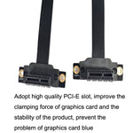 PCI-E 3.0 da 1X a 1X scheda grafica inversa a 90 gradi/scheda di rete wireless/cavo di prolunga scheda di conversione, 1X To 1X Length: 5cm