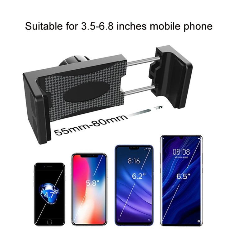 Supporto per cellulare a scatto per navigazione sul cruscotto dell'auto