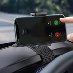Supporto per cellulare a scatto per navigazione sul cruscotto dell'auto