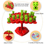 Bambini impilabili Divertimento Double Interactive Balance Top Tower, Stile:, Frog English Color Box Balance Tree, Frog Balance Battle