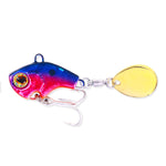 HENGJIA VIB035 Piccolo vortice di paillettes esca finta che affonda l'acqua VIB esca, 9g, 13g