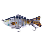 HENGJIA JM062 Esche finte per pesci a 7 sezioni Esche da pesca VIB Minnow, JM062 (1), JM062 (2), JM062 (3), JM062 (4), JM062 (5), JM062 (6), JM062 (7), JM062 (8), JM062 (9), JM062 (10), JM062 (11), JM062 (12), JM062 (13), JM062 (14)