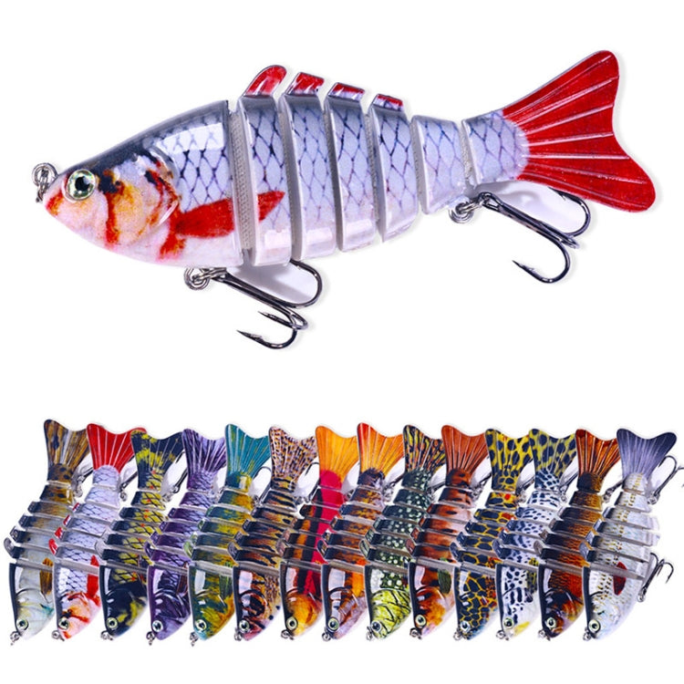 HENGJIA JM062 Esche finte per pesci a 7 sezioni Esche da pesca VIB Minnow, JM062 (1), JM062 (2), JM062 (3), JM062 (4), JM062 (5), JM062 (6), JM062 (7), JM062 (8), JM062 (9), JM062 (10), JM062 (11), JM062 (12), JM062 (13), JM062 (14)