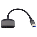 Il cavo dati per disco rigido da USB 3.0 a SATA Easy Drive Line in alluminio supporta SATA 22P da 2,5 pollici, USB3.0 To SATA