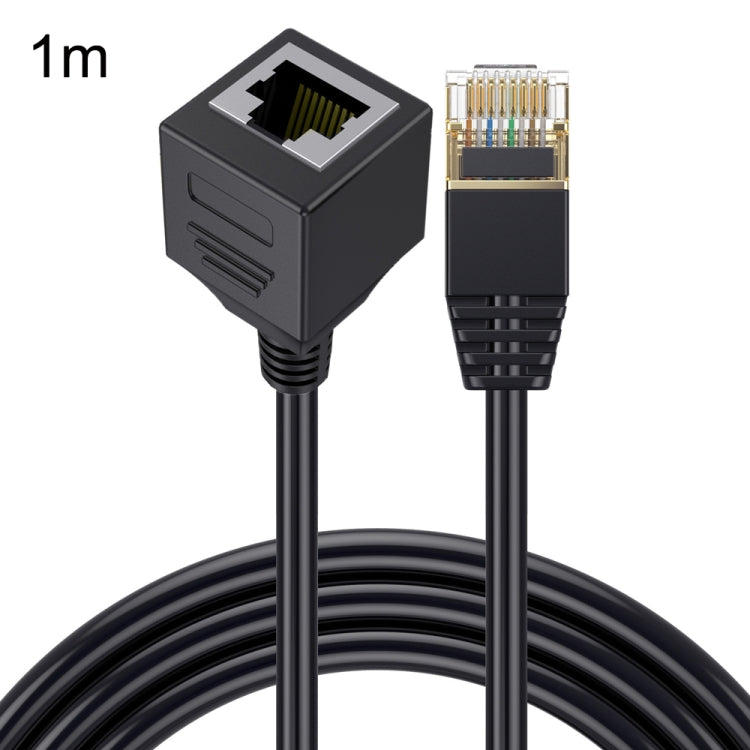 Cat 8 10G trasmissione RJ45 maschio a femmina cavo di prolunga cavo di rete per computer, Straight Head 0.3m, Straight Head 0.6m, Straight Head 1m, Straight Head 1.5m, Up Bend 0.5m, Down Bend 0.5m, Left Bend 0.5m, Right Bend 0.5m