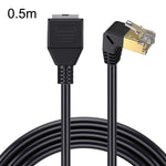 Cat 8 10G trasmissione RJ45 maschio a femmina cavo di prolunga cavo di rete per computer, Straight Head 0.3m, Straight Head 0.6m, Straight Head 1m, Straight Head 1.5m, Up Bend 0.5m, Down Bend 0.5m, Left Bend 0.5m, Right Bend 0.5m