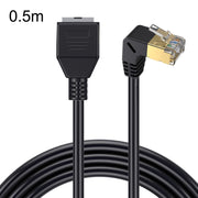 Cat 8 10G trasmissione RJ45 maschio a femmina cavo di prolunga cavo di rete per computer, Straight Head 0.3m, Straight Head 0.6m, Straight Head 1m, Straight Head 1.5m, Up Bend 0.5m, Down Bend 0.5m, Left Bend 0.5m, Right Bend 0.5m